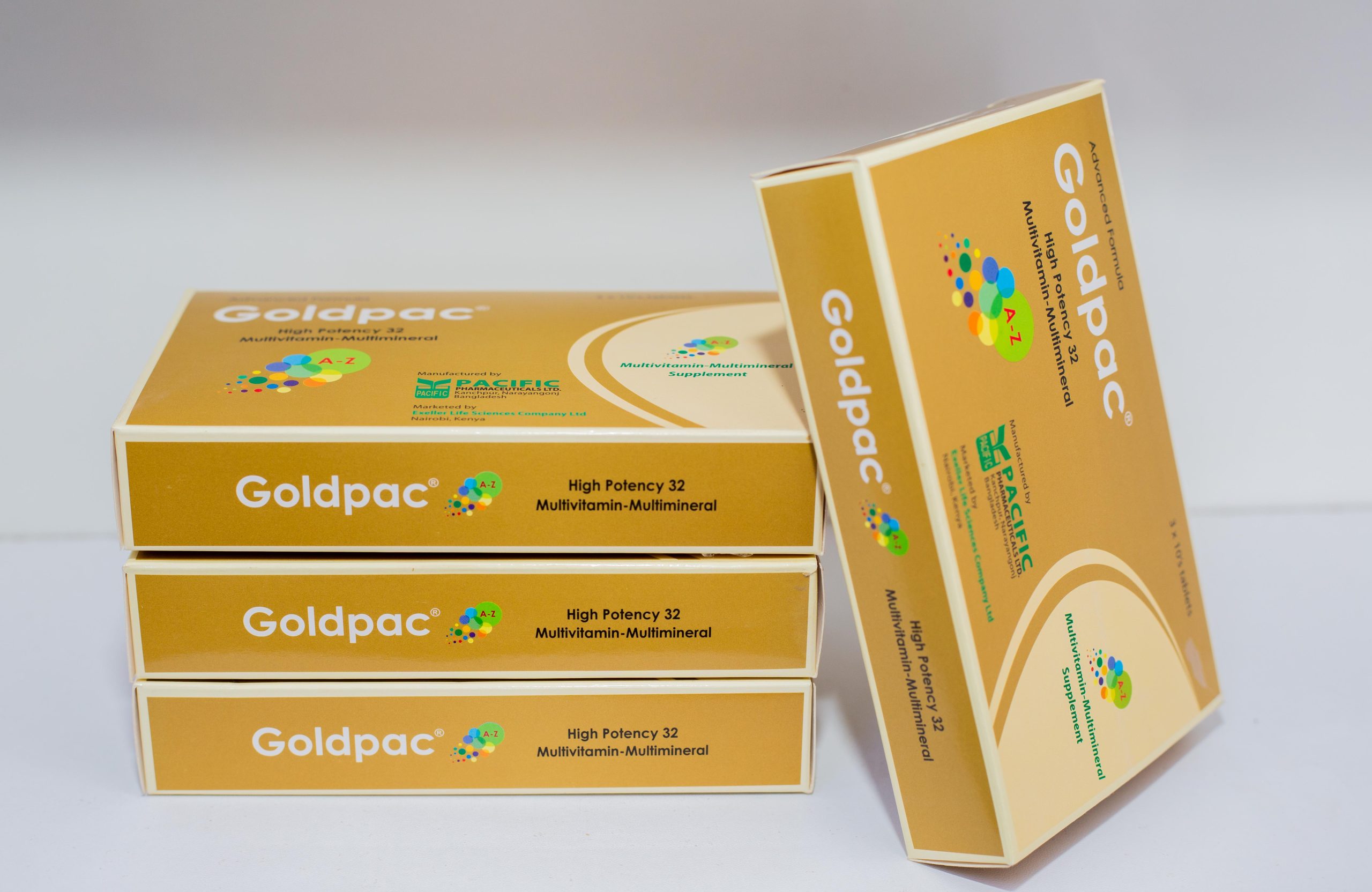 GOLDPAC HIGH POTENCY 32 A-Z MULTIVITAMIN-MULTIMINERAL 30TABLETS